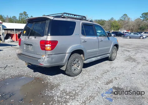 2002 Toyota Sequoia Limited V8 z USA, uszkodzony, nr VIN 5TDBT48A92S074893